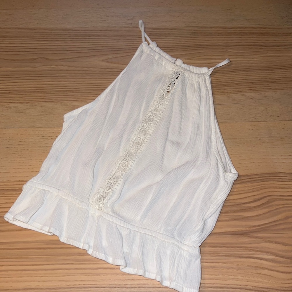White Tank Top Blouse